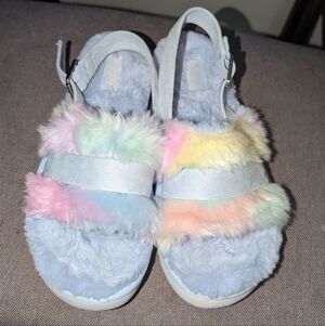 Koolaburra By Ugg Fuzzed Out Sandal Size 8